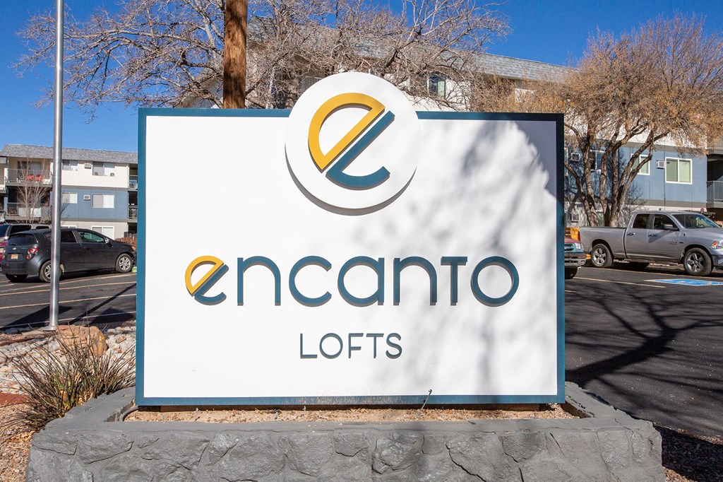 Encanto Lofts Monument Sign 2024